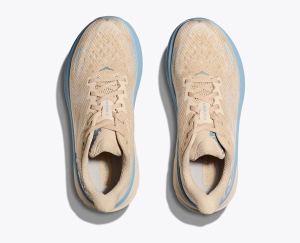 Hoka Mens Clifton 9 (Oak/Alabaster)