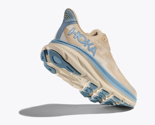 Hoka Mens Clifton 9 (Oak/Alabaster)