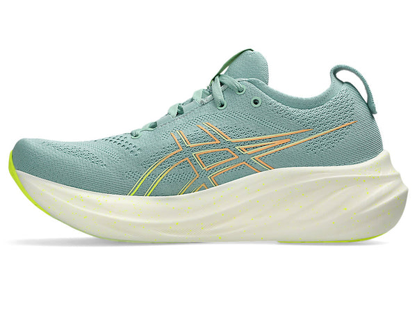 Asics Womens Gel-Nimbus 26 (Light Celadon/Safety Yellow)