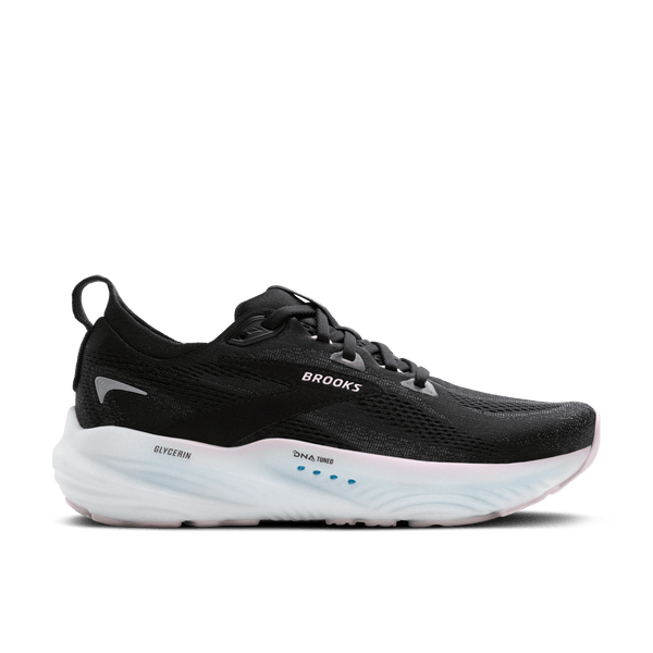 Brooks Womens Glycerin 22 (Black/Orchid Ice/White)