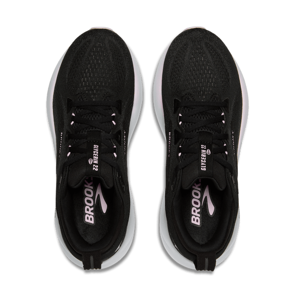 Brooks Womens Glycerin 22 (Black/Orchid Ice/White)