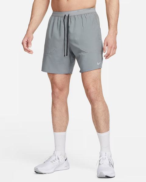 Nike Mens Flex Stride 5” Run Short (Smoke Grey/Black)