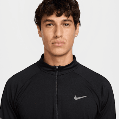 Nike Stride Men's Dri-FIT 1/4-Zip Running Top (Black)