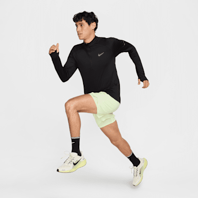 Nike Stride Men's Dri-FIT 1/4-Zip Running Top (Black)