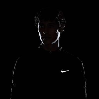 Nike Stride Men's Dri-FIT 1/4-Zip Running Top (Black)