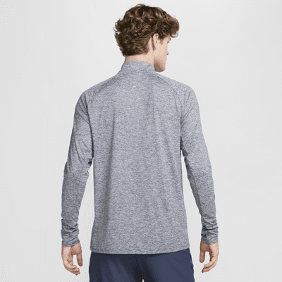 Nike Stride Men's Dri-FIT 1/4-Zip Running Top (Thunder Blue/Heather)