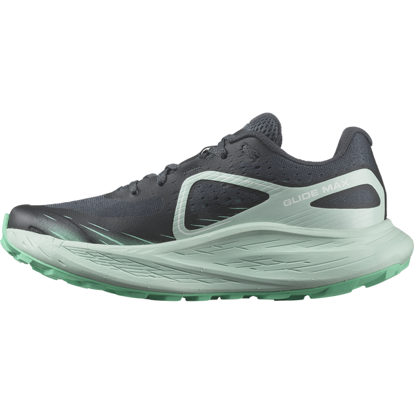 Salomon Womens Glide Max Trail (Ebony/Bluhaz/Cockatoo)