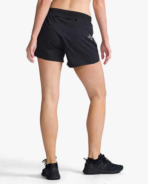 2XU Womens Aero 5" Run Short (Black)