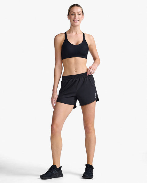 2XU Womens Aero 5" Run Short (Black)