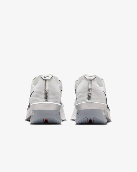 Nike Mens/Womens Zoom X Vaporfly Next % 4 (White/Gridiron-Obsidian Mist)