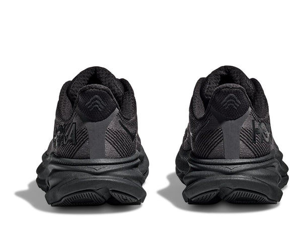 Hoka Womens Clifton 9 (Black/Black)