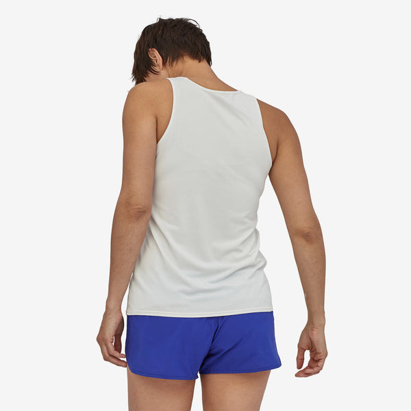 Patagonia Womens Capilene Cool Daily Run Tank (White)