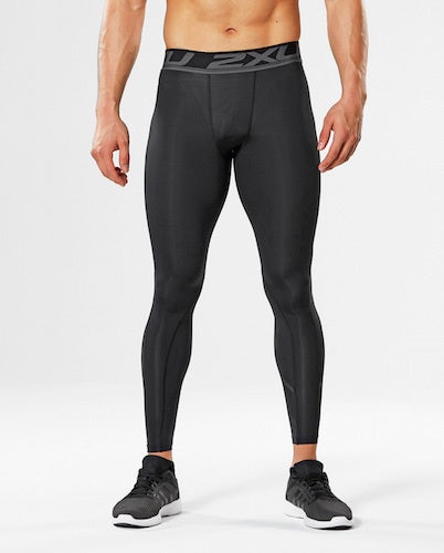 2XU Mens Accelerate Compression Tight (Black/ASN)