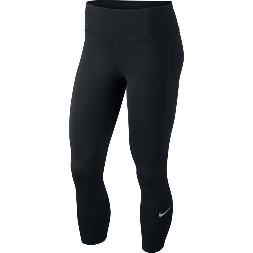 Nike W Epic Luxe Crop Length Tight (Black) – The Happy Runner