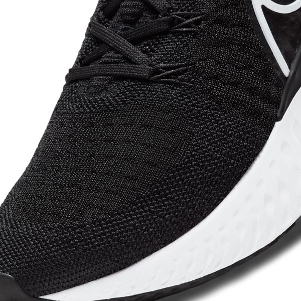Nike W React Infinity Run FK 2 (Black/White/Iron Grey)
