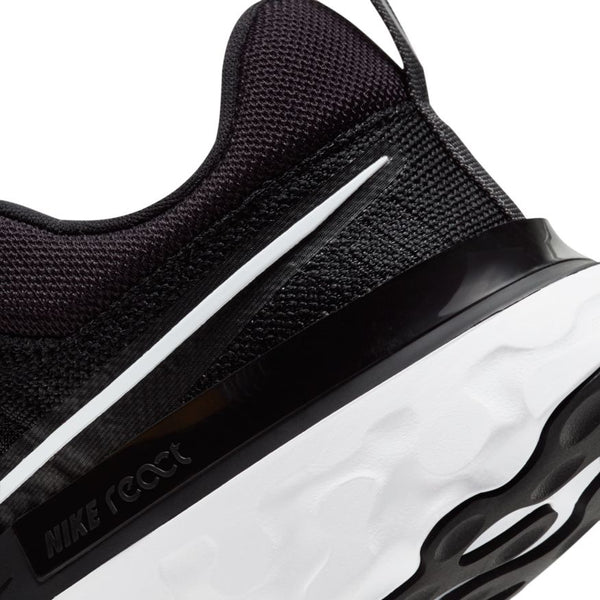 Nike W React Infinity Run FK 2 (Black/White/Iron Grey)