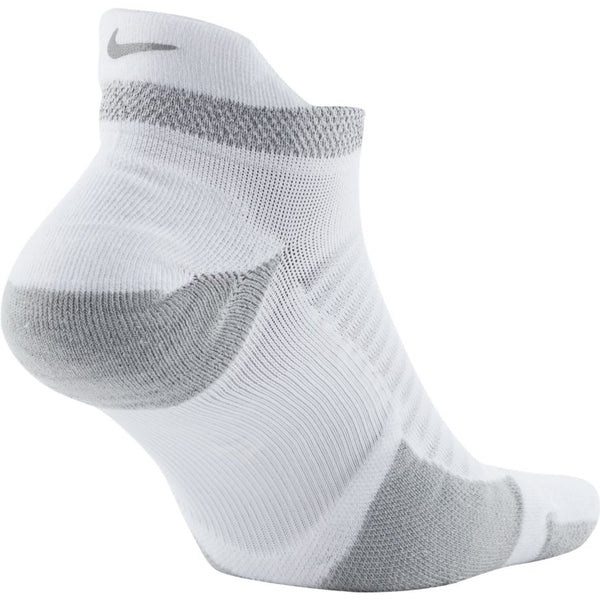 Nike Spark Unisex Cushioned 'No Show' Run Sock (White/Reflective)