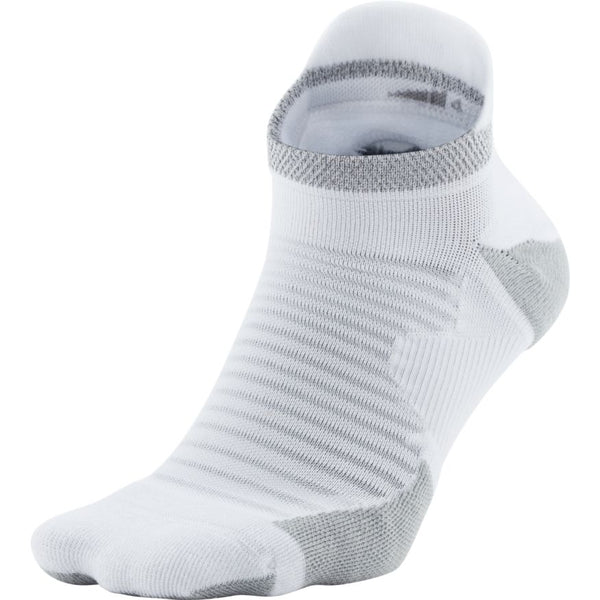 Nike Spark Unisex Cushioned 'No Show' Run Sock (White/Reflective)