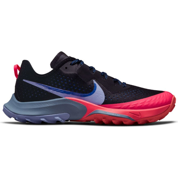 Nike Womens Air Zoom Terra Kiger 7 (Black/Light Thistle/Lapis/Flash Crimson)