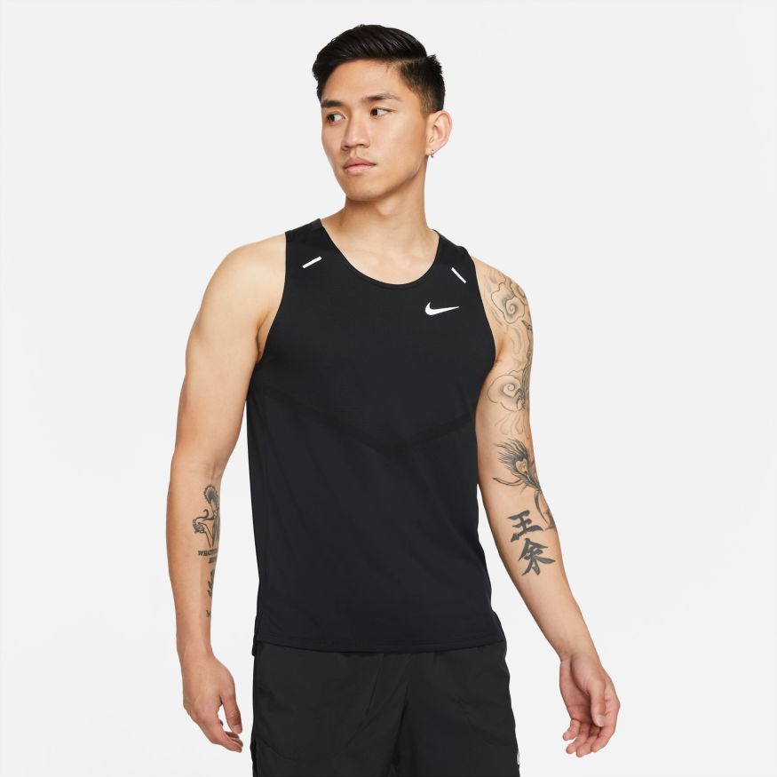 Pardon vloot Grappig Nike M Dri-Fit Rise 365 Tank (Black) – The Happy Runner