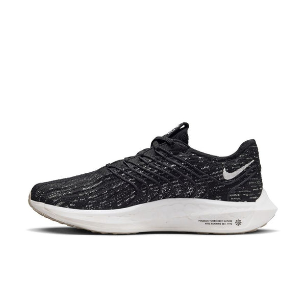 Nike Womens Pegasus Turbo Next Nature (Black/Off-Noir/Sesame/Sail)