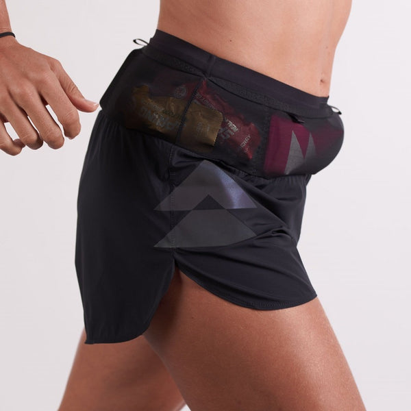 T8 Womens Sherpa Run Short (Black)