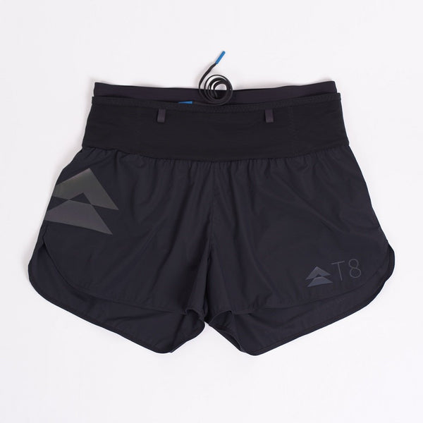 T8 Womens Sherpa Run Short (Black)