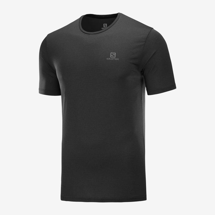 Salomon M Agile S S Run Run Tee Black