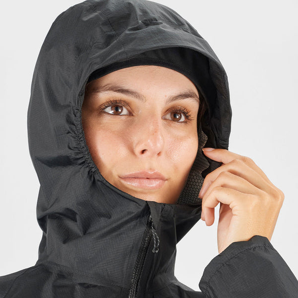 Salomon Womens Bonatti Waterproof Jacket (Black/Black)