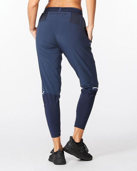 2XU Womens Light Speed Jogger Track Pant (Midnight/ White Reflective)
