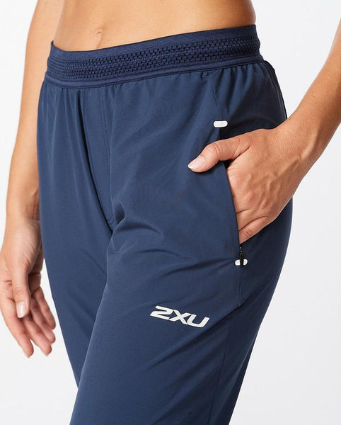 2XU Womens Light Speed Jogger Track Pant (Midnight/ White Reflective)