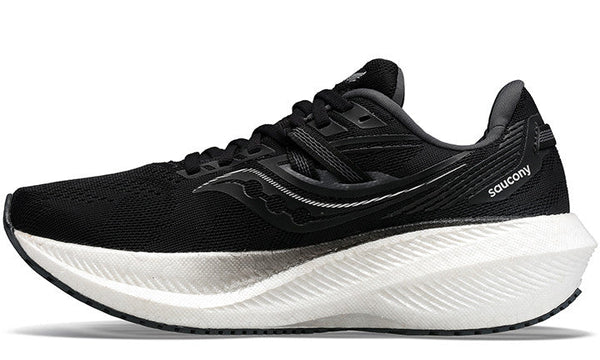 Saucony Mens Triumph 20 (Black/White)