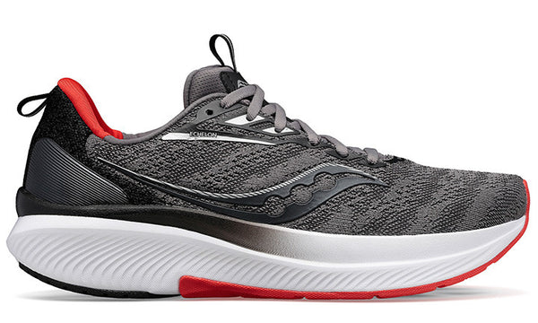 Saucony Mens Echelon 9 (2E) (Charcoal/Redsky)