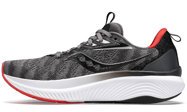 Saucony Mens Echelon 9 (2E) (Charcoal/Redsky)