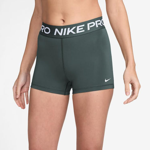 Nike Pro Womens 3'' Shorts (Olive)