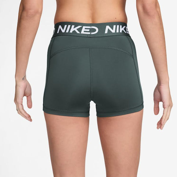 Nike Pro Womens 3'' Shorts (Olive)