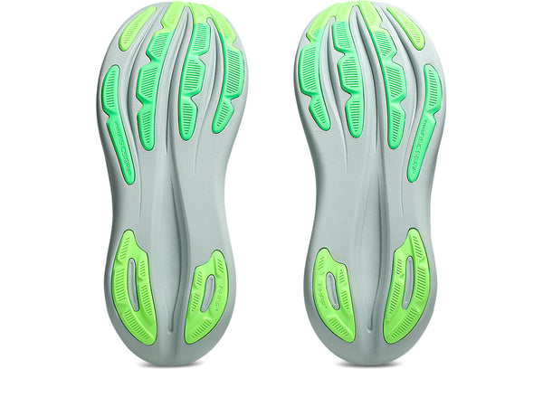 Asics Mens Gel Nimbus 28 (2E) (Cold Moss/Illuminate Green)