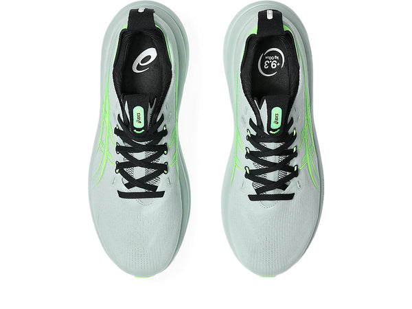 Asics Mens Gel Nimbus 28 (2E) (Cold Moss/Illuminate Green)