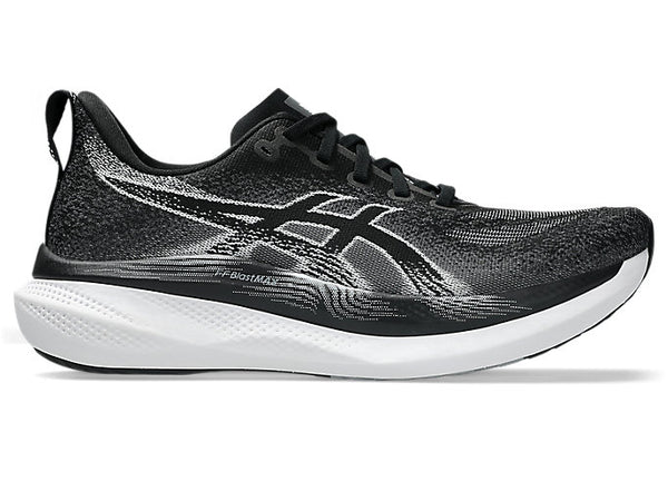 Asics Mens Glideride Max 2 (2E) (Black/White)