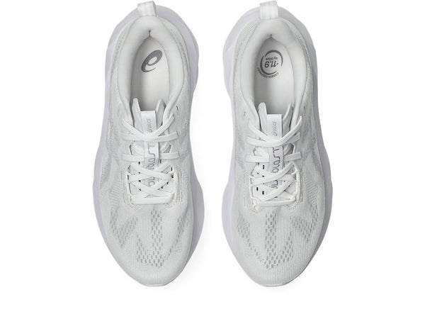 Asics Womens Novablast 5 (White/Piedmont Grey)
