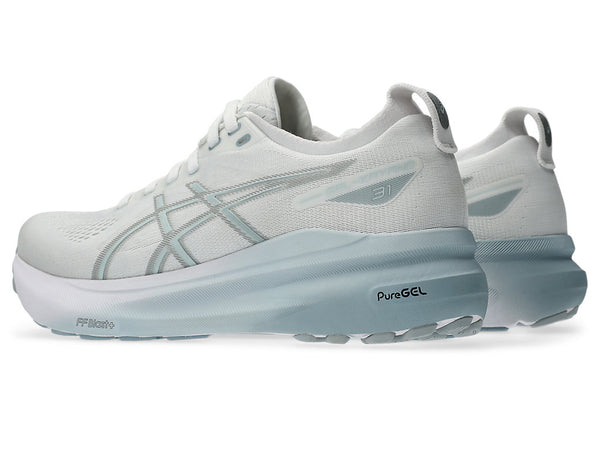 Asics Womens Gel-Kayano 31 (White/Dolphin Grey)