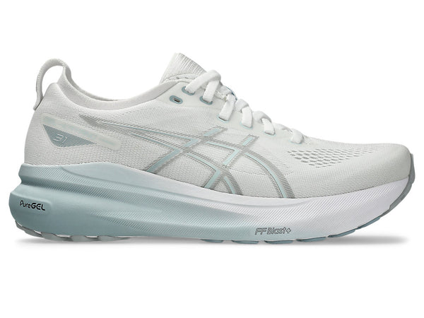 Asics Womens Gel-Kayano 31 (White/Dolphin Grey)