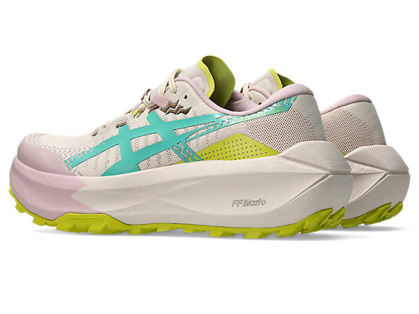 Asics Womens Trabuco Max 5 (Mineral Beige/Aurora Green)