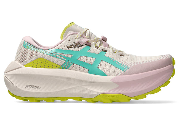 Asics Womens Trabuco Max 5 (Mineral Beige/Aurora Green)