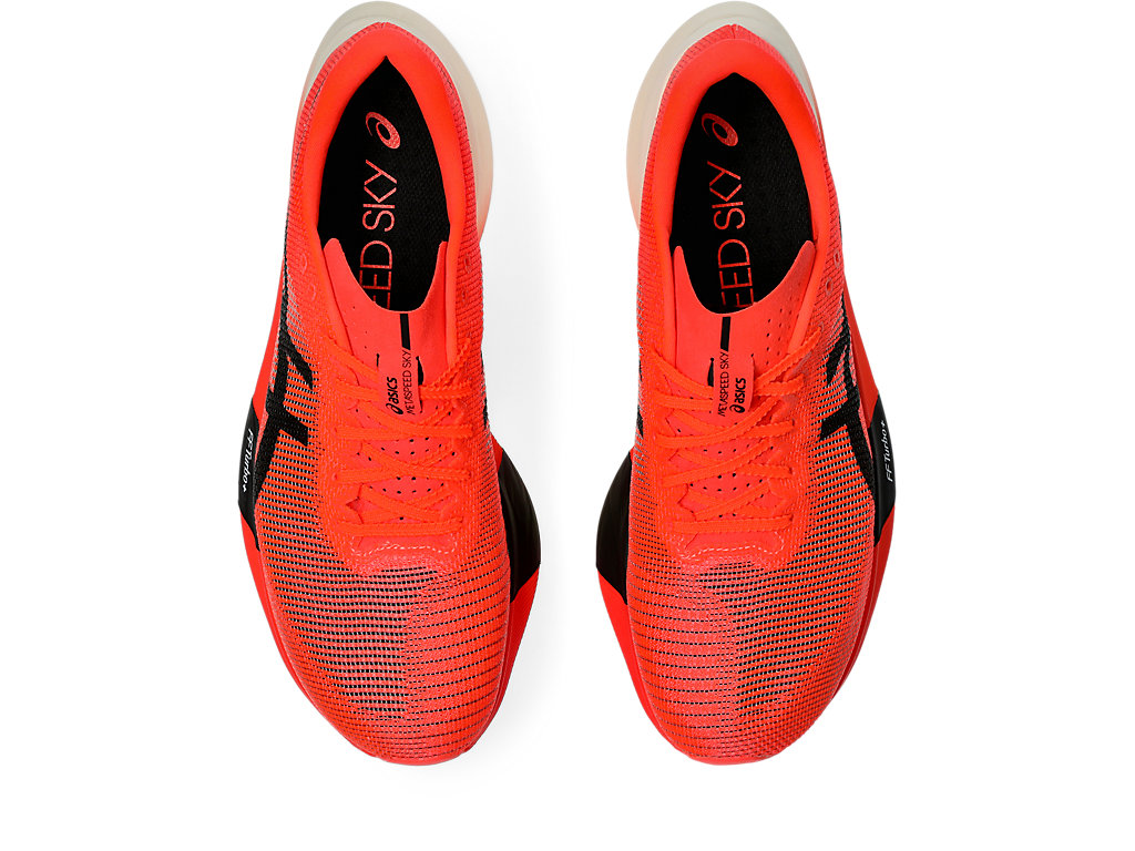 Asics Mens/Womens Metaspeed Sky Paris (Sunrise Red/Black) – The