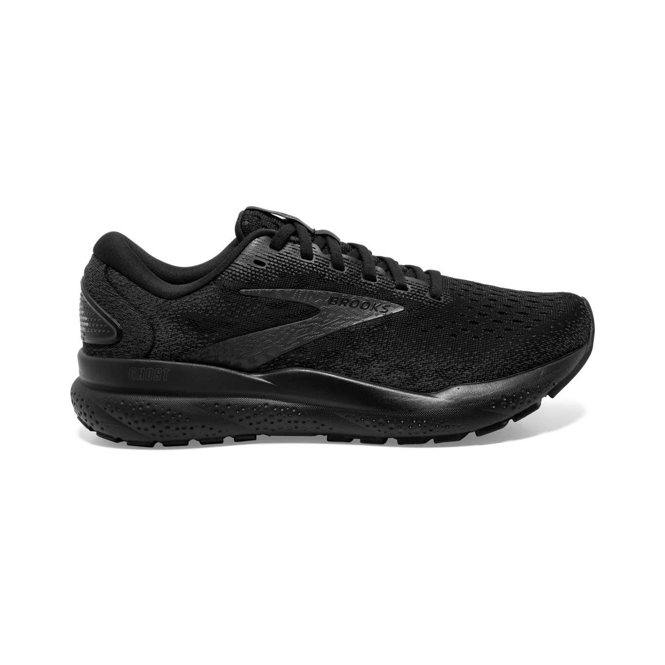 Brooks Mens Ghost 16 (Black/Black)