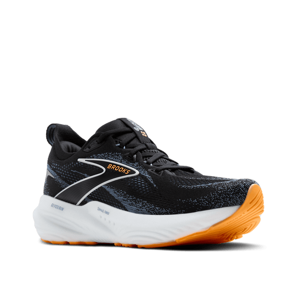 Brooks Mens Glycerin 22 (2E) (Black/Country Blue/Org)