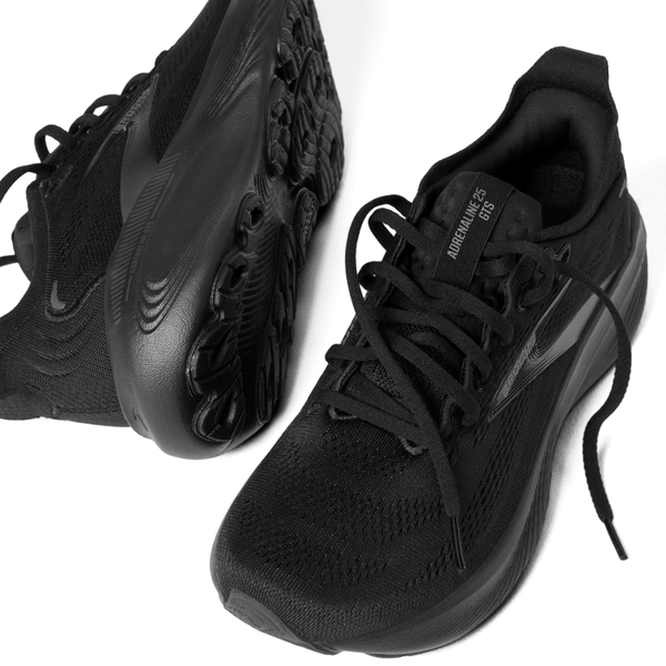 Brooks Mens Adrenaline GTS 25 (2E) (Black/Black/Ebony)