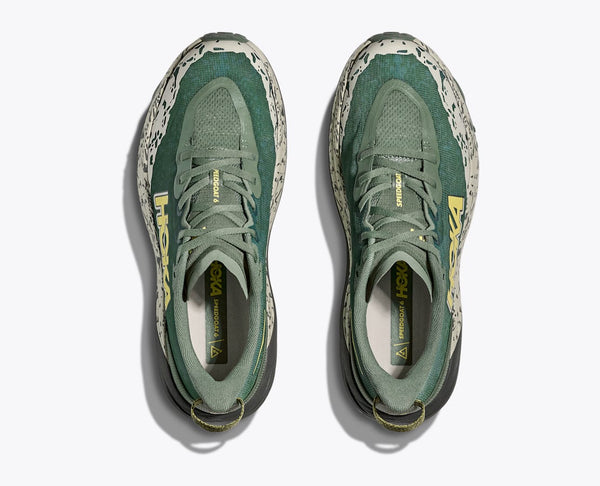 Hoka Mens Speedgoat 6 Wide (Fern/Asphalt Grey)
