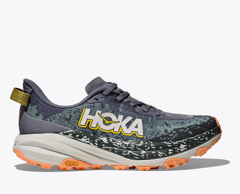 Hoka Womens Speedgoat 6 (Grey Skies/Cosmic Grey)